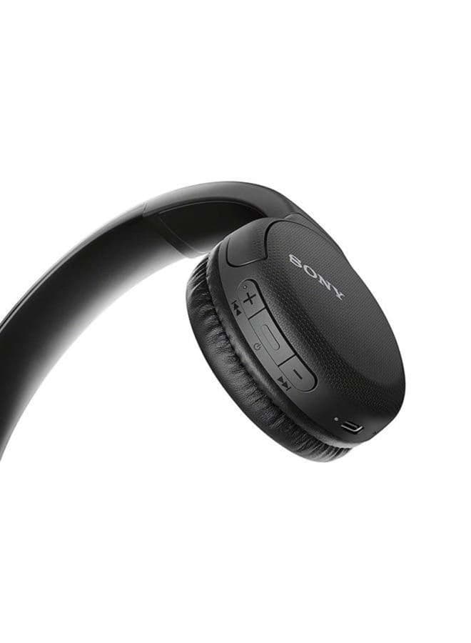 WH-CH510 Wireless On-Ear Bluetooth Headphones Black - Image 4