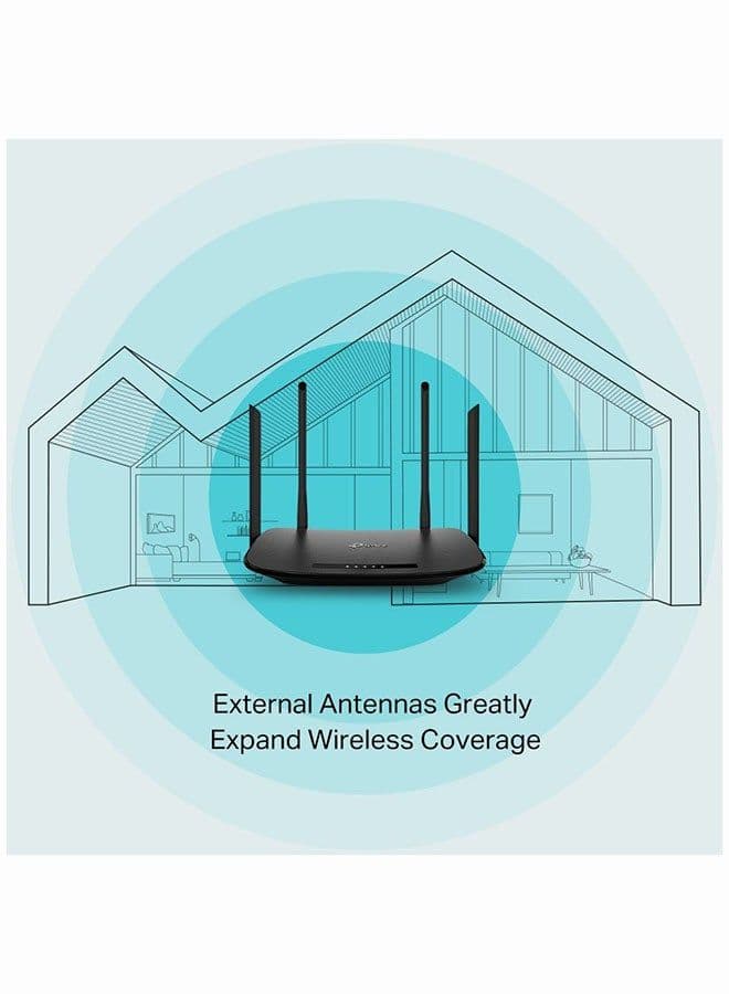 Archer VR300 AC1200 Wireless VDSL/ADSL Modem Router Black - Image 6