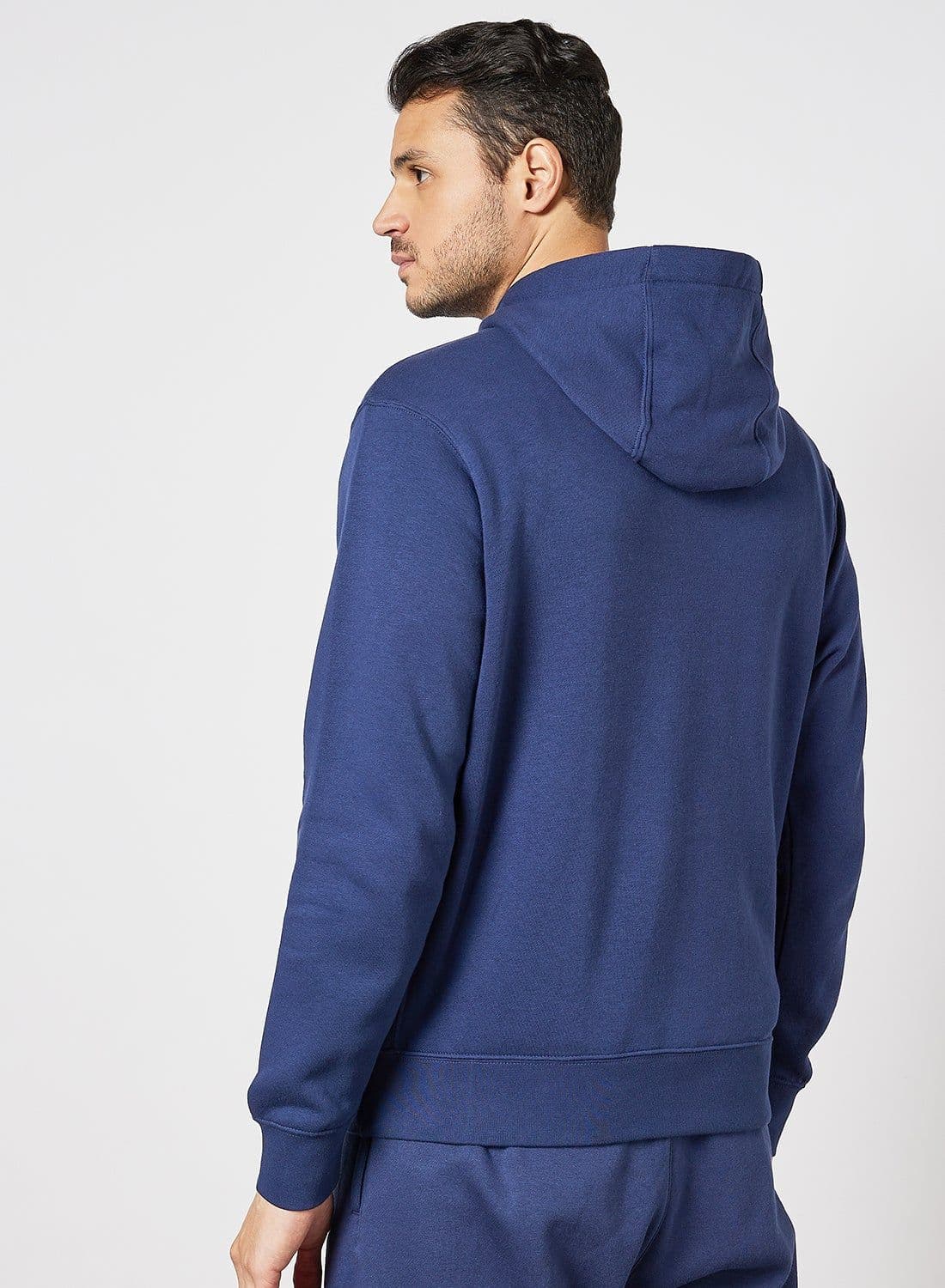 Sportswear Club Graphic Hoodie Blue - Image 1