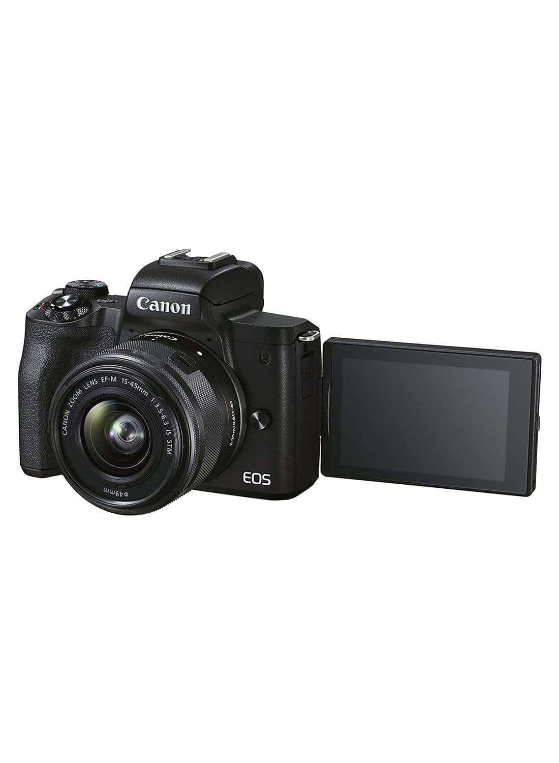 EOS M50 Mark II Mirrorless Digital Camera With 15-45mm Lens Black - Image 3