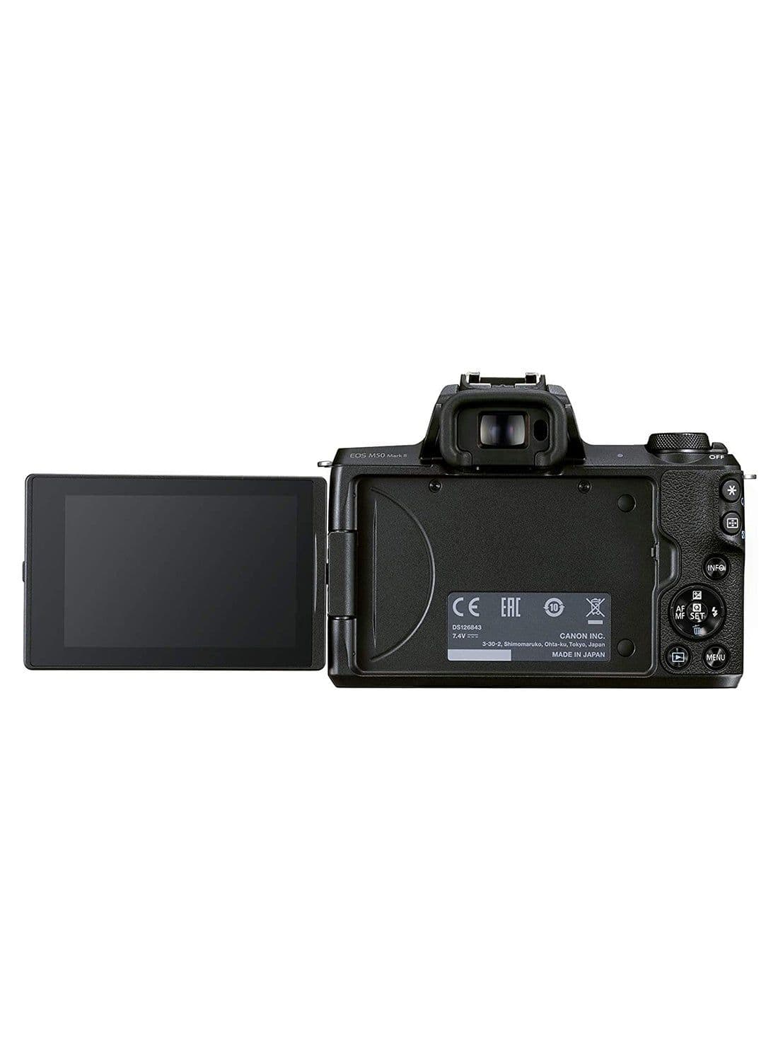 EOS M50 Mark II Mirrorless Digital Camera With 15-45mm Lens Black - Image 5