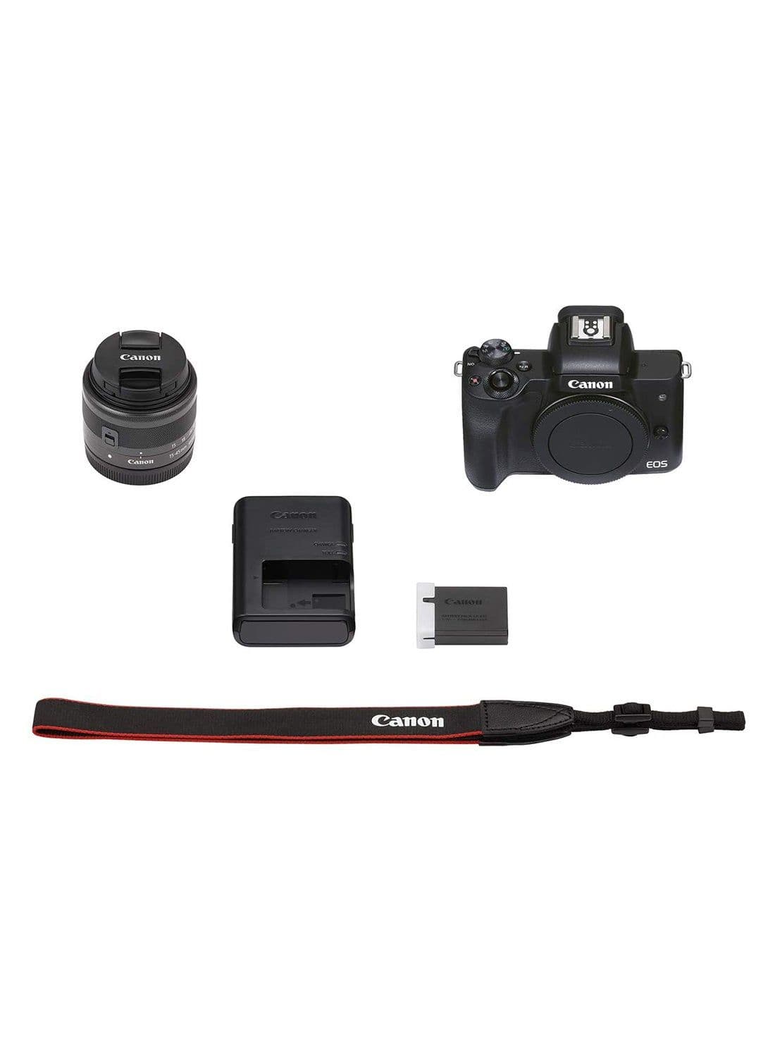 EOS M50 Mark II Mirrorless Digital Camera With 15-45mm Lens Black - Image 6