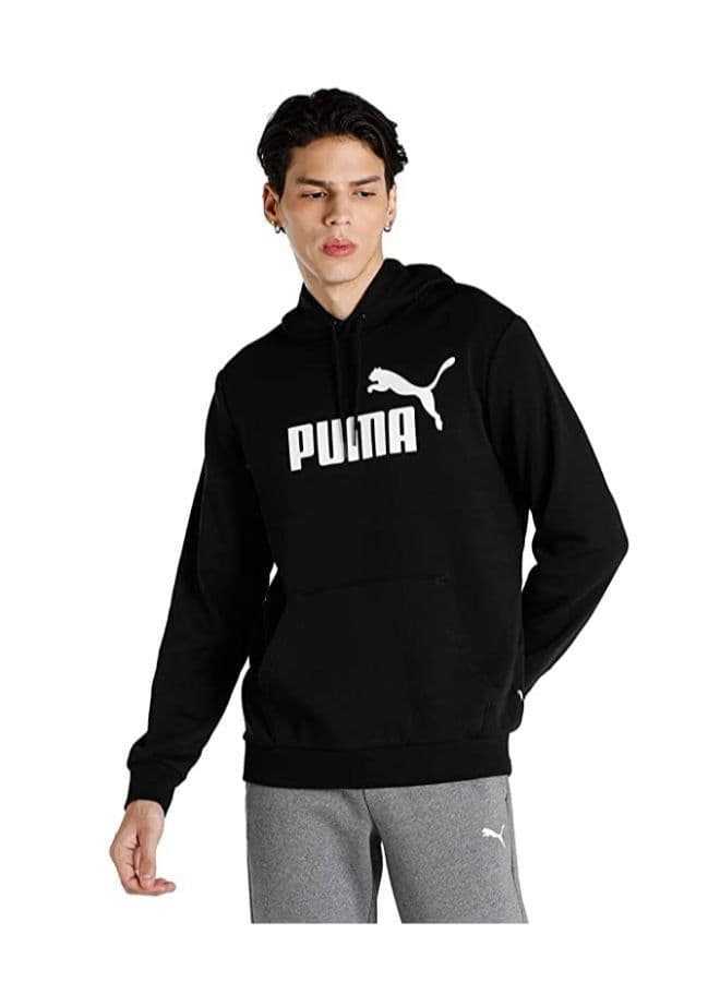 ESS Big Logo Hoodie TR Puma Black - Image 3